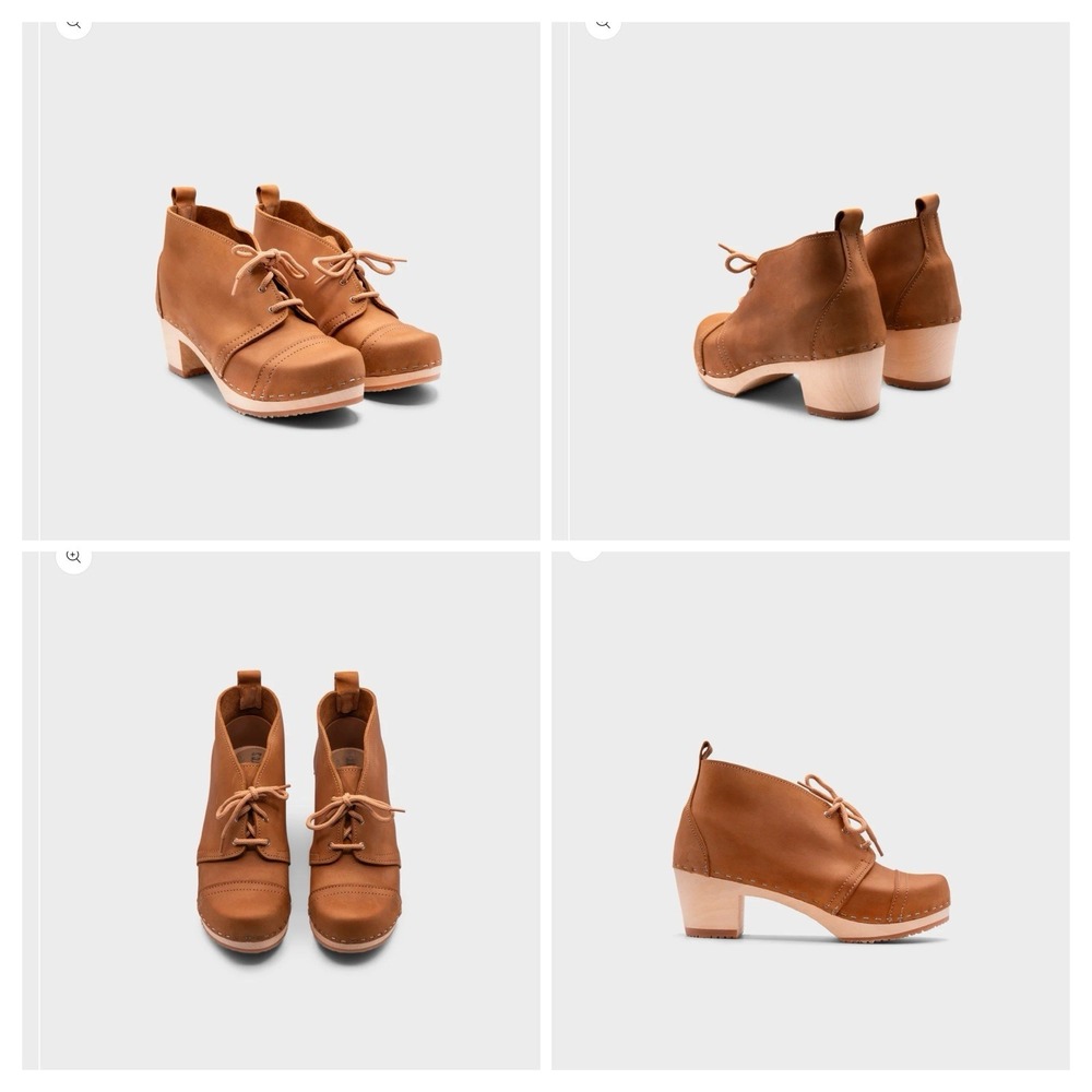 Sandgrens Chukka cap toe clog boots EU40 MSRP $299